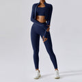 Women 2 Piece Yoga Outfit, Padded Sports Bra & High Waist Leggings Set, 4-Way Stretch Moisture Wicking Workout Activewear for Gym Pilates Running