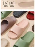Men Women Winter Plush House Slippers, Closed Toe Warm Fuzzy Cotton Slippers, Non-Slip TPR Sole Indoor Home Slippers for Bedroom Living Room